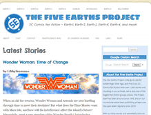 Tablet Screenshot of 5earths.info